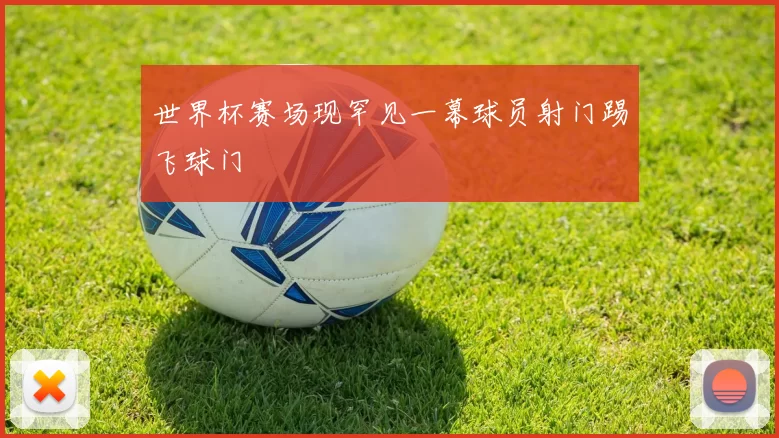 世界杯赛场现罕见一幕球员射门踢飞球门