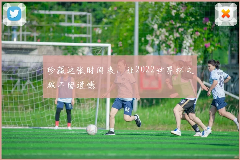 珍藏这张时间表,让2022世界杯之旅不留遗憾