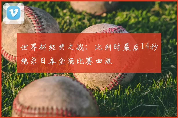 世界杯经典之战：比利时最后14秒绝杀日本全场比赛回放