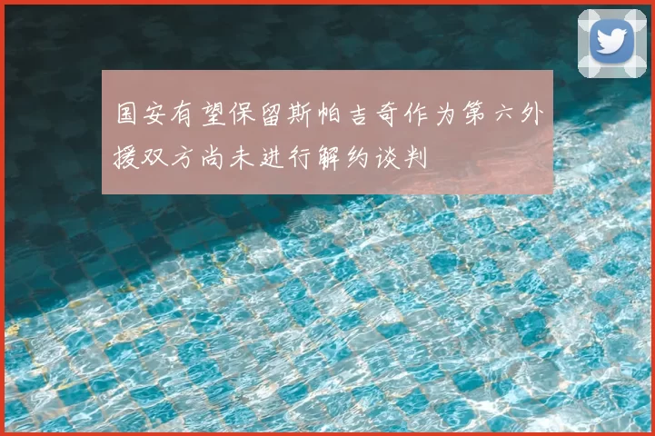 国安有望保留斯帕吉奇作为第六外援双方尚未进行解约谈判